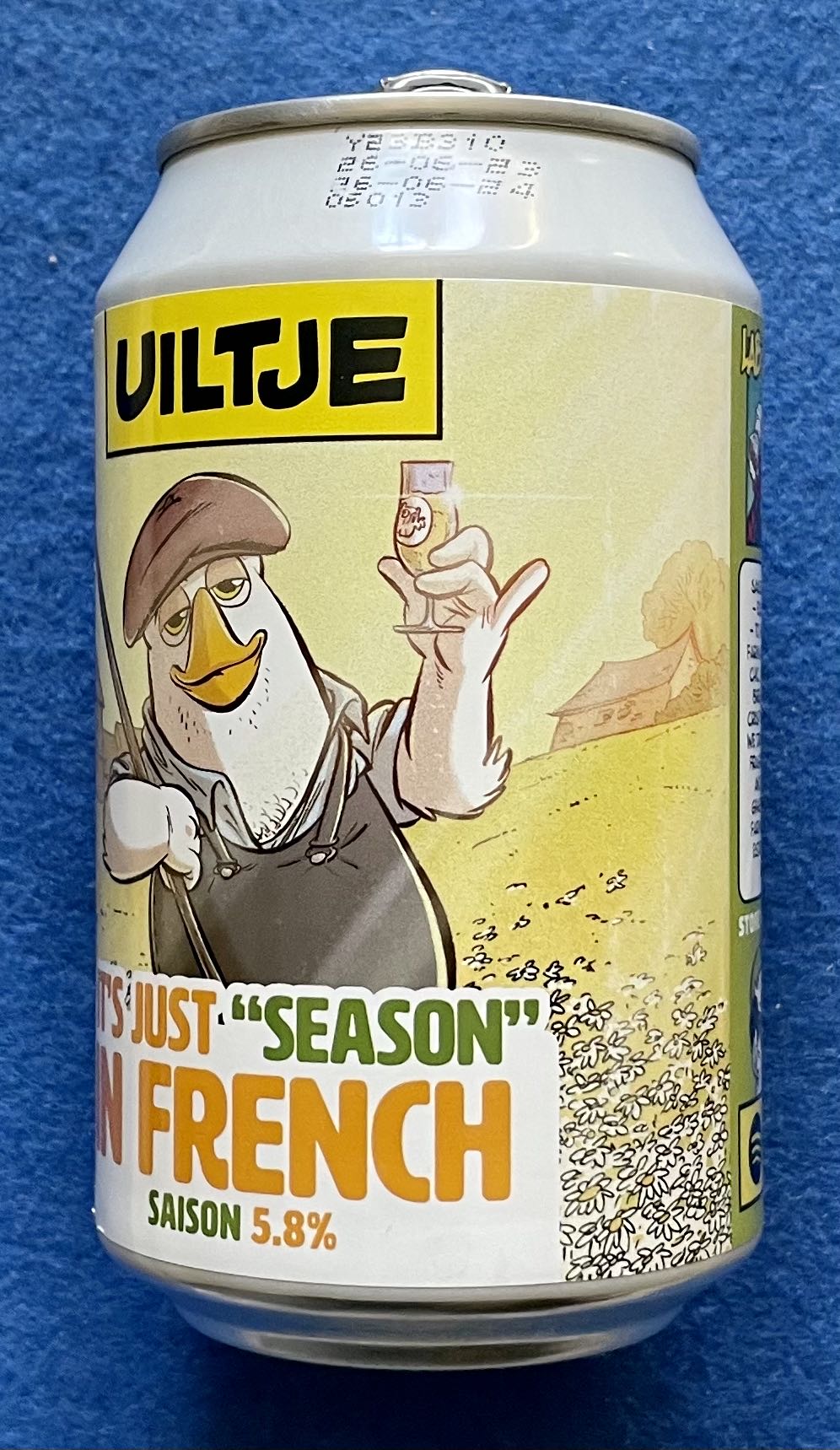 It’s Just “season” In French - Uiltje Brewing Company (330 mL) alcohol collectible [Barcode 8720618914484] - Main Image 2