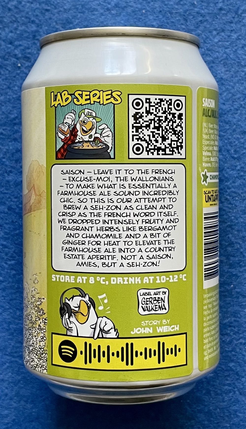 It’s Just “season” In French - Uiltje Brewing Company (330 mL) alcohol collectible [Barcode 8720618914484] - Main Image 4