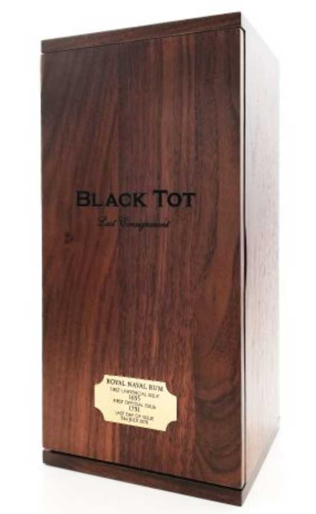 Black Tot Rum: Last Consignment British Royal Navy 40 Year Old - closed distilleries (750 mL) alcohol collectible [Barcode 5060188980056] - Main Image 3