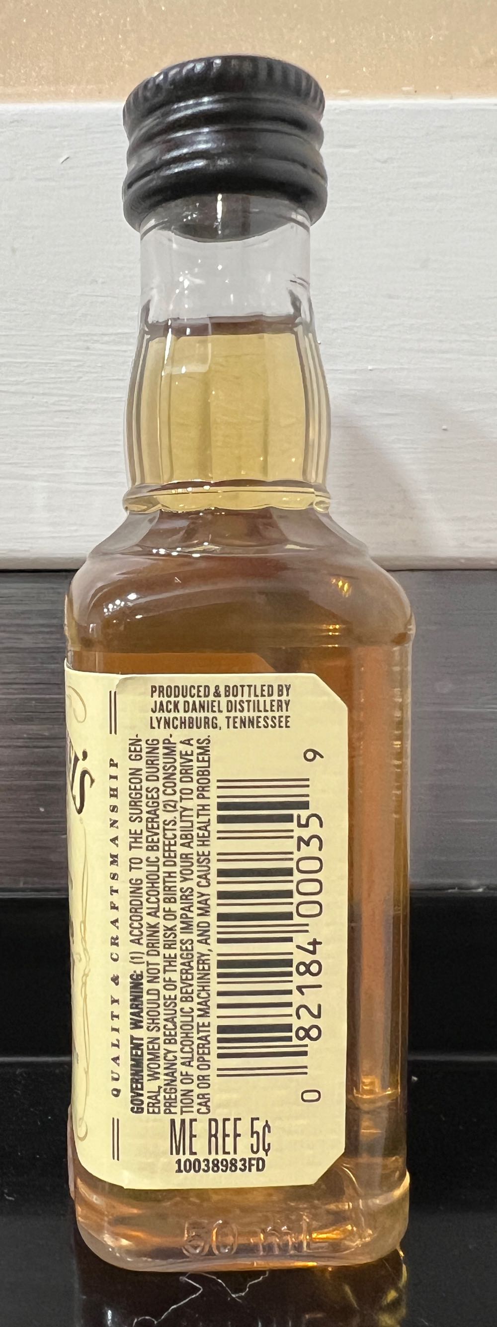 Honey 50ml - Jack Daniel’s Distillery, Lynchburg, TN (50 mL) alcohol collectible - Main Image 4