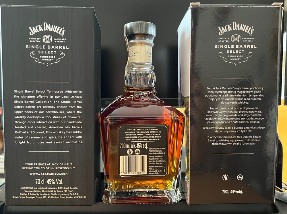 Komienec Podolski Poland - Jack Daniel’s Distillery, Lynchburg, TN (700 mL) alcohol collectible - Main Image 3