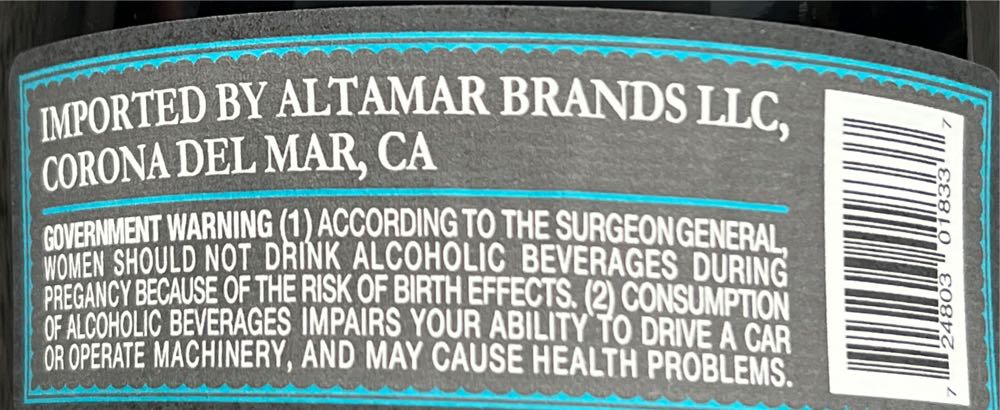 R.L. Seale’s 12 Yr Rum - R.l. Seales (750 mL) alcohol collectible [Barcode 724803018337] - Main Image 2