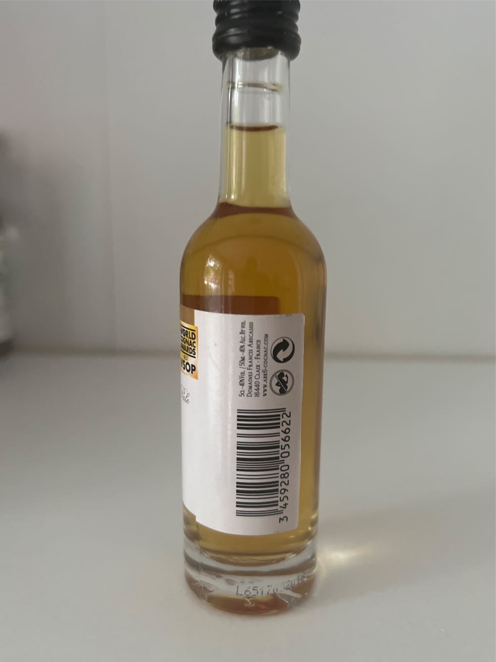 Cognac Abk6 Vsop Mini 0.05l. 005l - Domaines Francis Abecassis (50 mL) alcohol collectible [Barcode 3459280056622] - Main Image 2