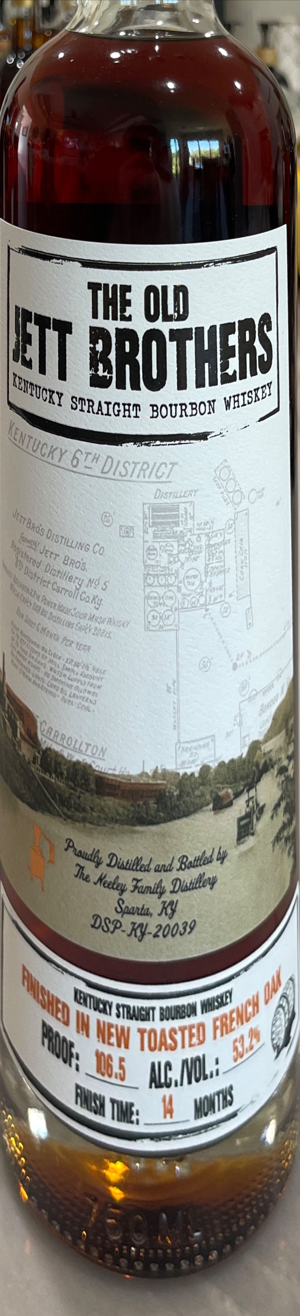 The Old Jett Brothers - The Neeley Family Distillery (750 mL) alcohol collectible - Main Image 1