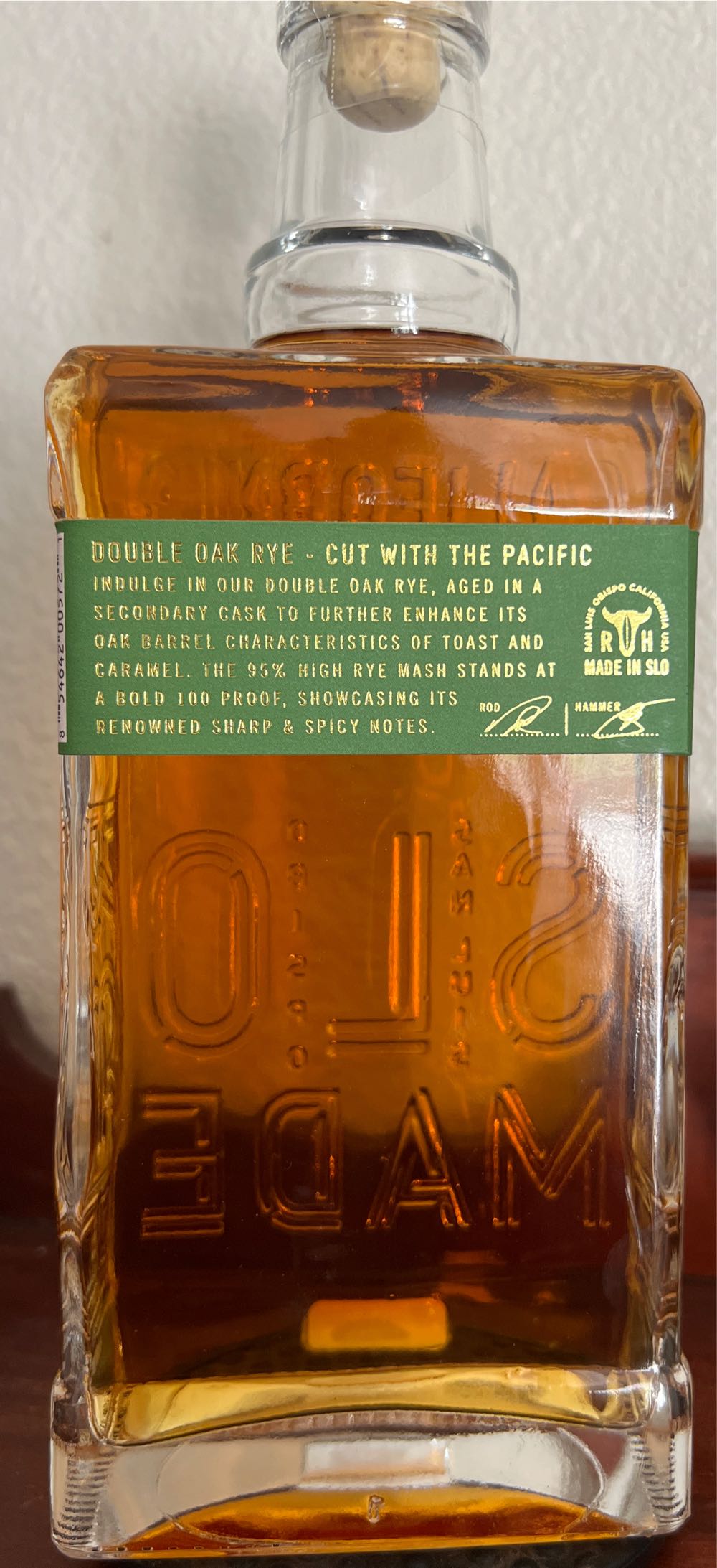 Rod & Hammer’s Coffee Bourbon - Rod & Hammer”s (750 mL) alcohol collectible [Barcode 854642005721] - Main Image 3