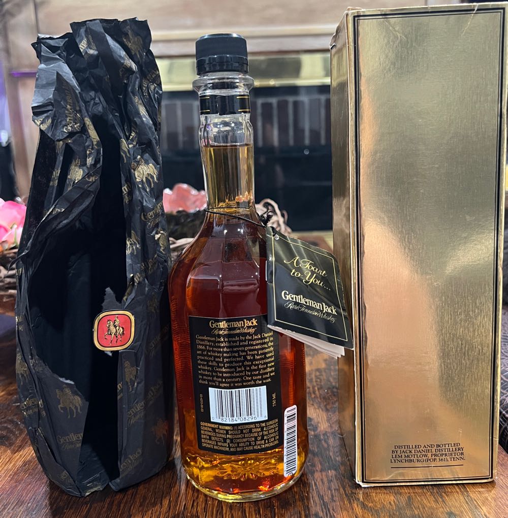 GJ Gen 1-2 Hibrid With Box, Paper And Tag - Jack Daniel’s Distillery, Lynchburg, TN (750 mL) alcohol collectible - Main Image 3