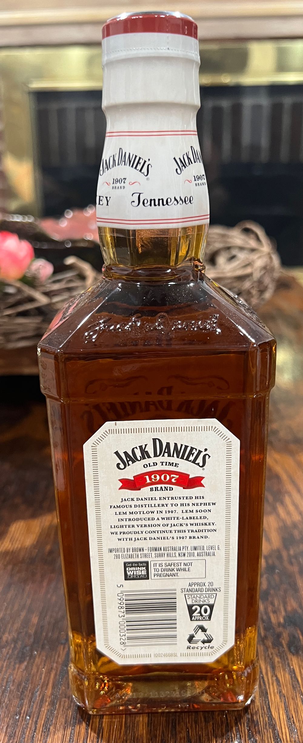 0White Label 1907 Brand - Jack Daniel’s Distillery, Lynchburg, TN (700 mL) alcohol collectible - Main Image 3