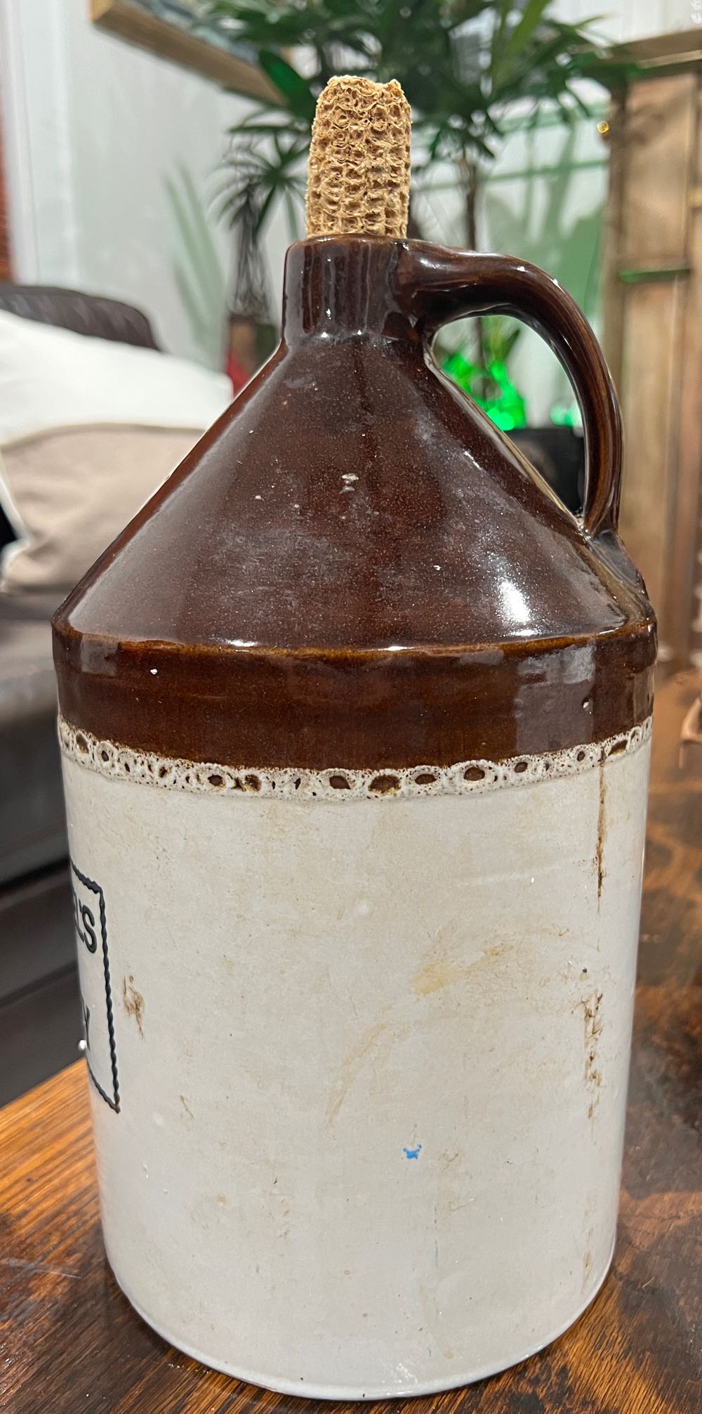 Jug Jack Daniels #7 Whiskey - Jack Daniel’s Distillery, Lynchburg, TN alcohol collectible - Main Image 3