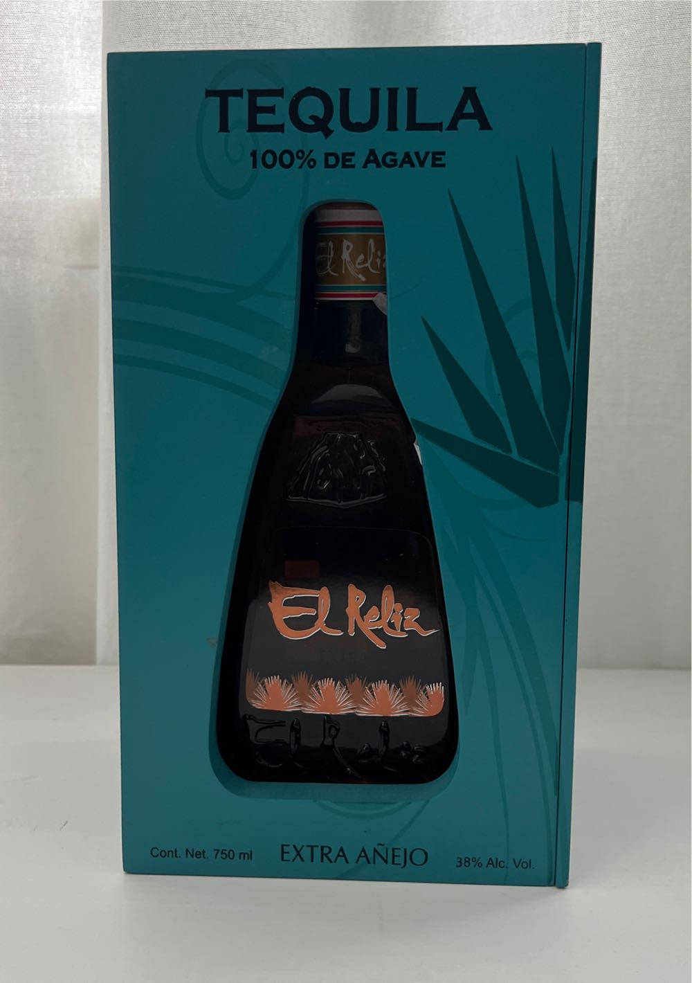 El Reliz Extra Añejo  alcohol collectible [Barcode 7503010143635] - Main Image 2