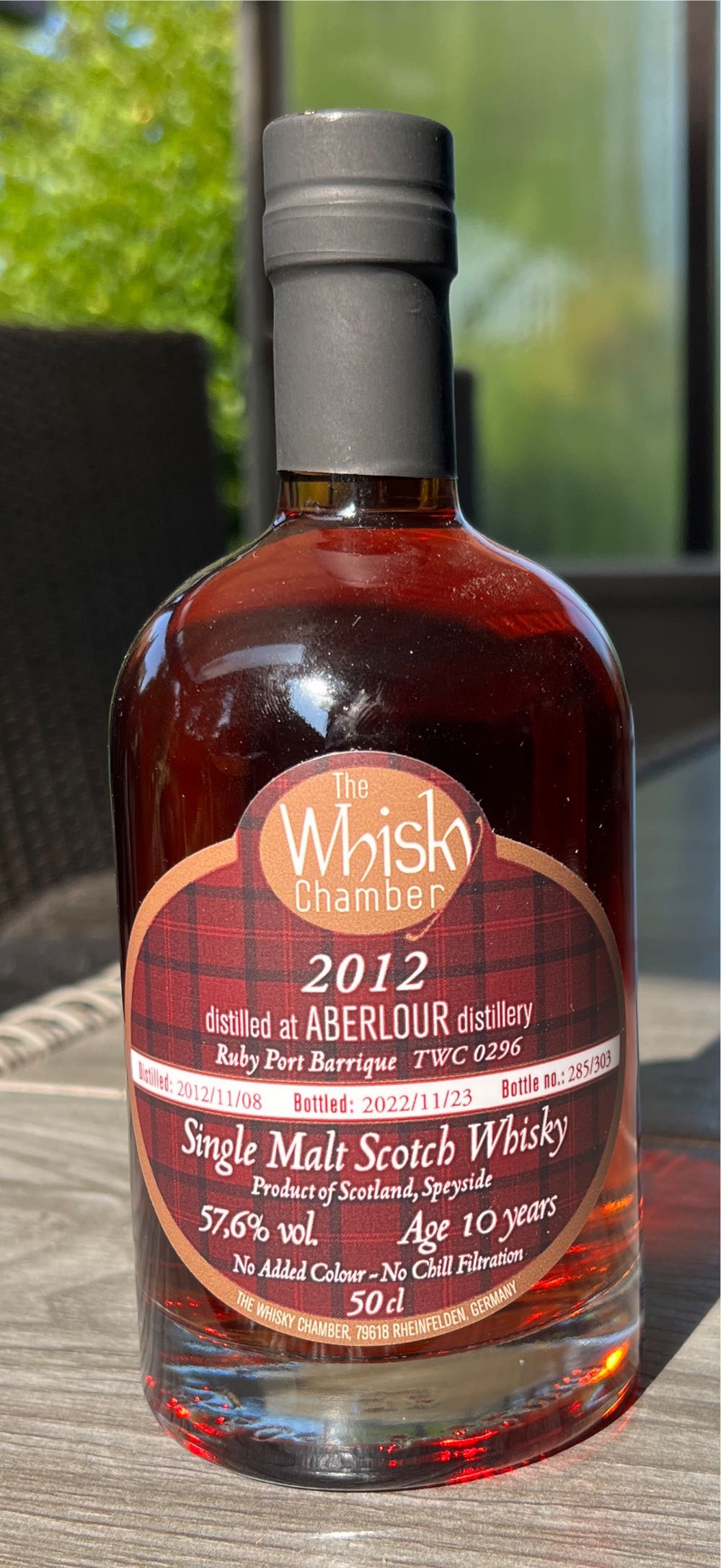 Aberlour 10 Years - The Whisky Chamber (500 mL) alcohol collectible - Main Image 1