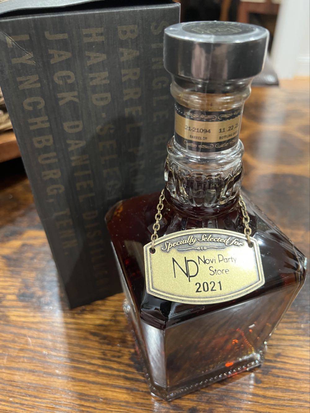 NP Novi Party Koy Hill Killa 2021 - Jack Daniel’s Distillery, Lynchburg, TN (750 mL) alcohol collectible - Main Image 4