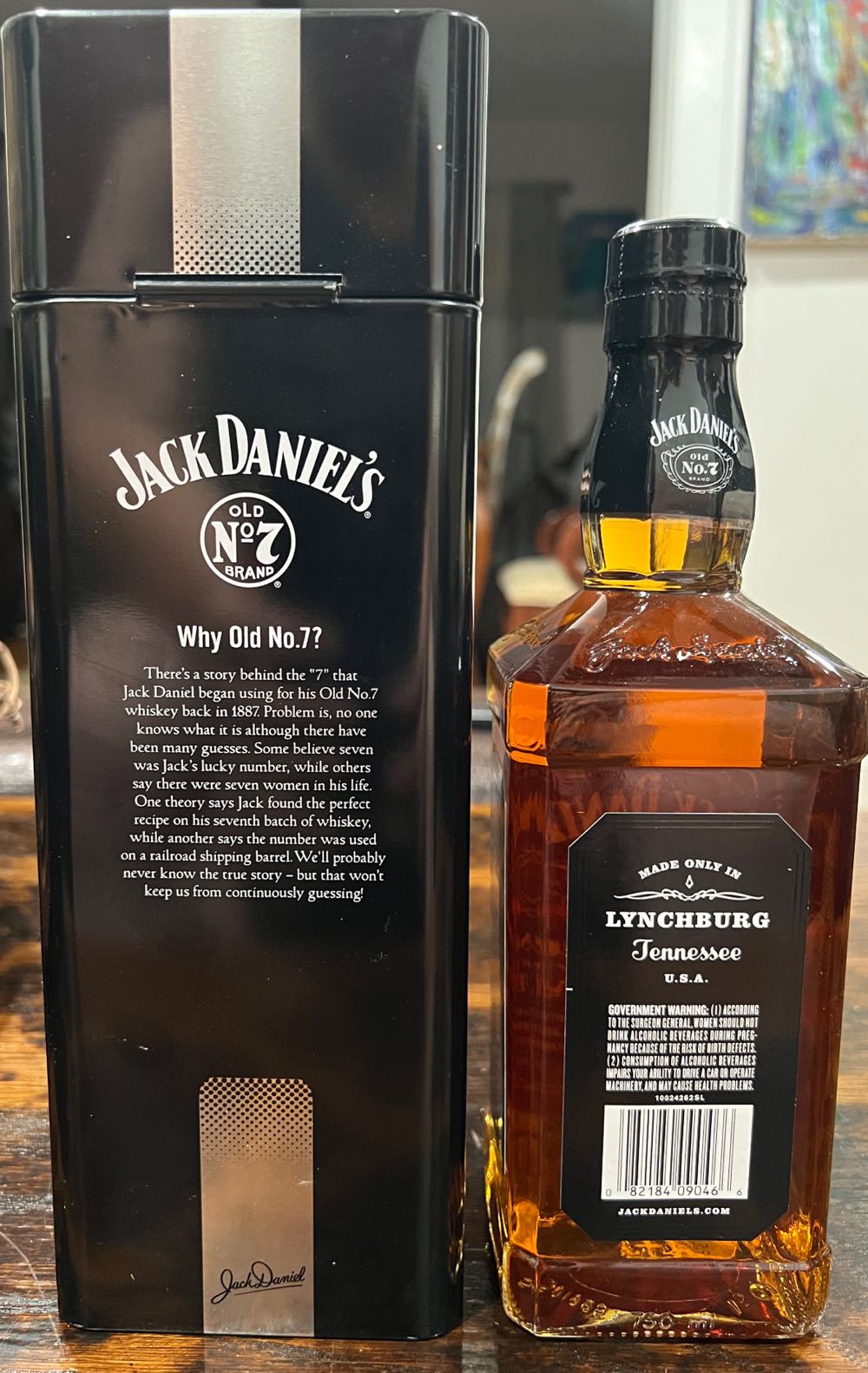 Tin Single Black Label 2010 - Jack Daniel’s Distillery, Lynchburg, TN (750 mL) alcohol collectible - Main Image 3