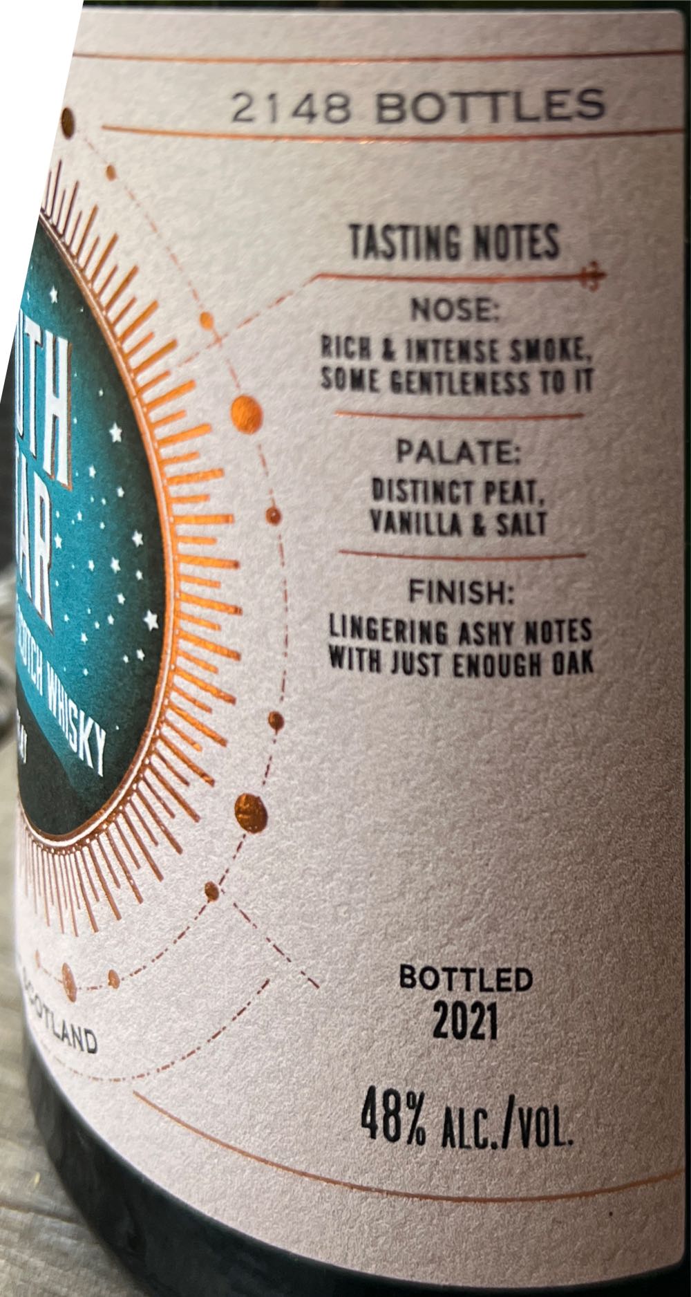 Islay 8 Years - South Star Spirits (700 mL) alcohol collectible - Main Image 3