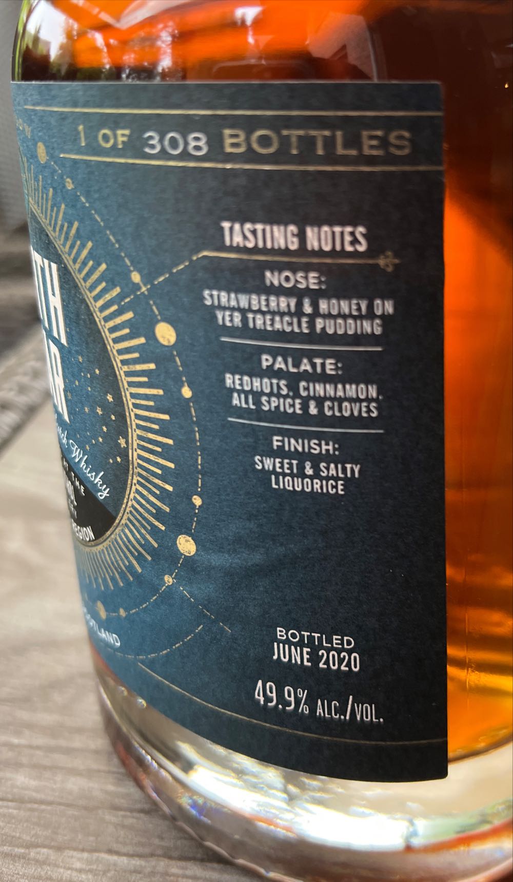 Blair Athol 9 Years - North Star Spirits (700 mL) alcohol collectible - Main Image 3