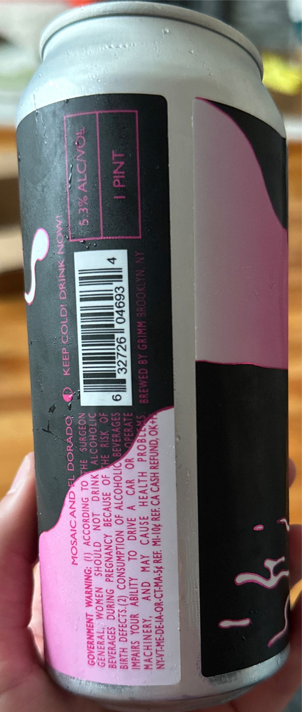 Psychokinesis - Grimm alcohol collectible - Main Image 2