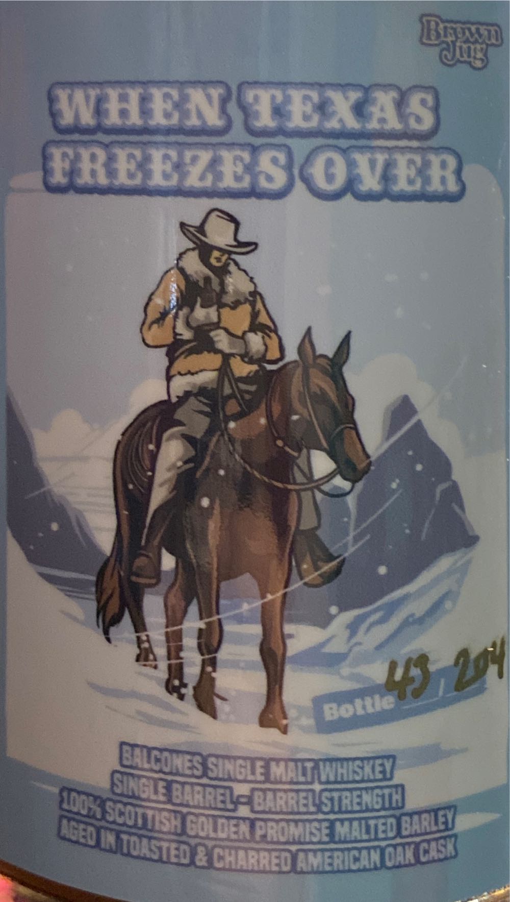 Balcones Texas Single Barrel - Balcones Distilling (750 mL) alcohol collectible [Barcode 852757002260] - Main Image 4