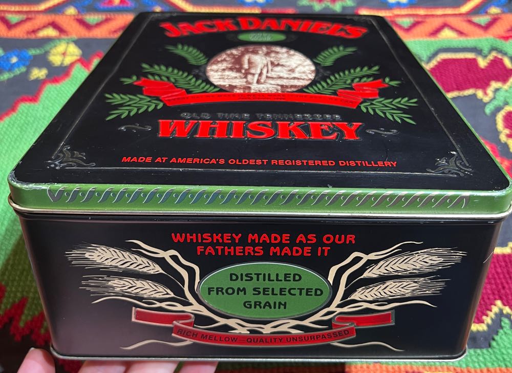 Tin Double Black Label 2 Glasses Italy - Jack Daniel’s Distillery, Lynchburg, TN (700 mL) alcohol collectible - Main Image 4