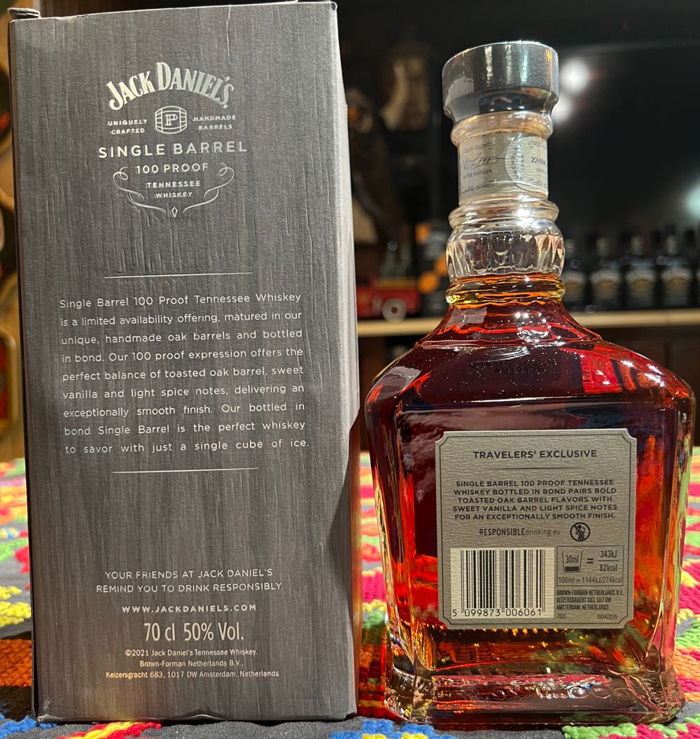 Travelers’ Exclusive Single Barrel 2022 Turkey - Jack Daniel’s Distillery, Lynchburg, TN (700 mL) alcohol collectible - Main Image 3