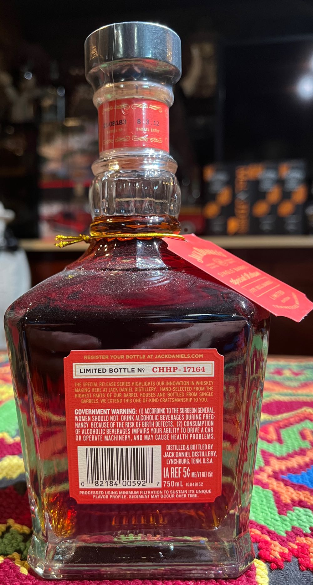 Special Release Coy Hill Single Barrel 2021 - Jack Daniel’s Distillery, Lynchburg, TN (750 mL) alcohol collectible - Main Image 2