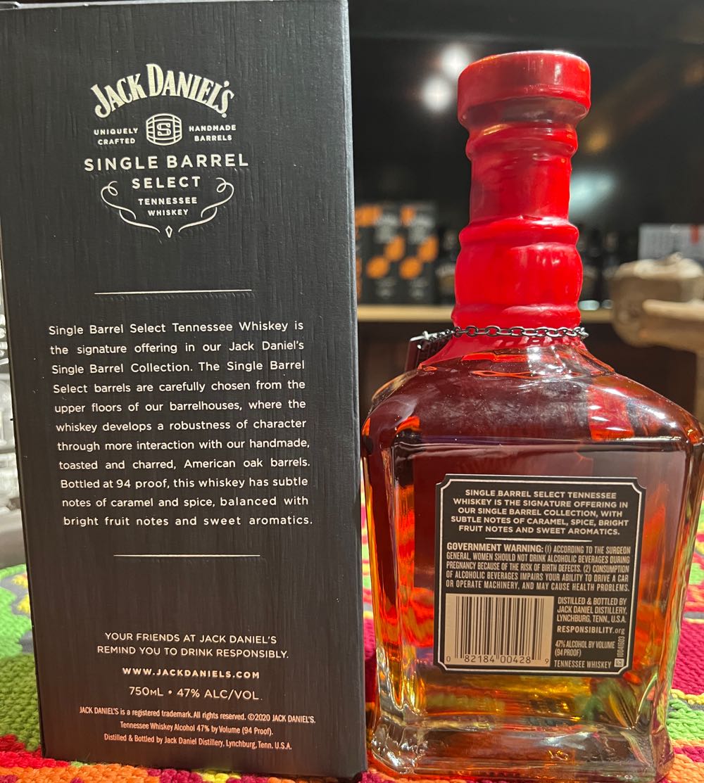 Valu Check Here’s Jack 2020 - Jack Daniel’s Distillery, Lynchburg, TN (750 mL) alcohol collectible - Main Image 3