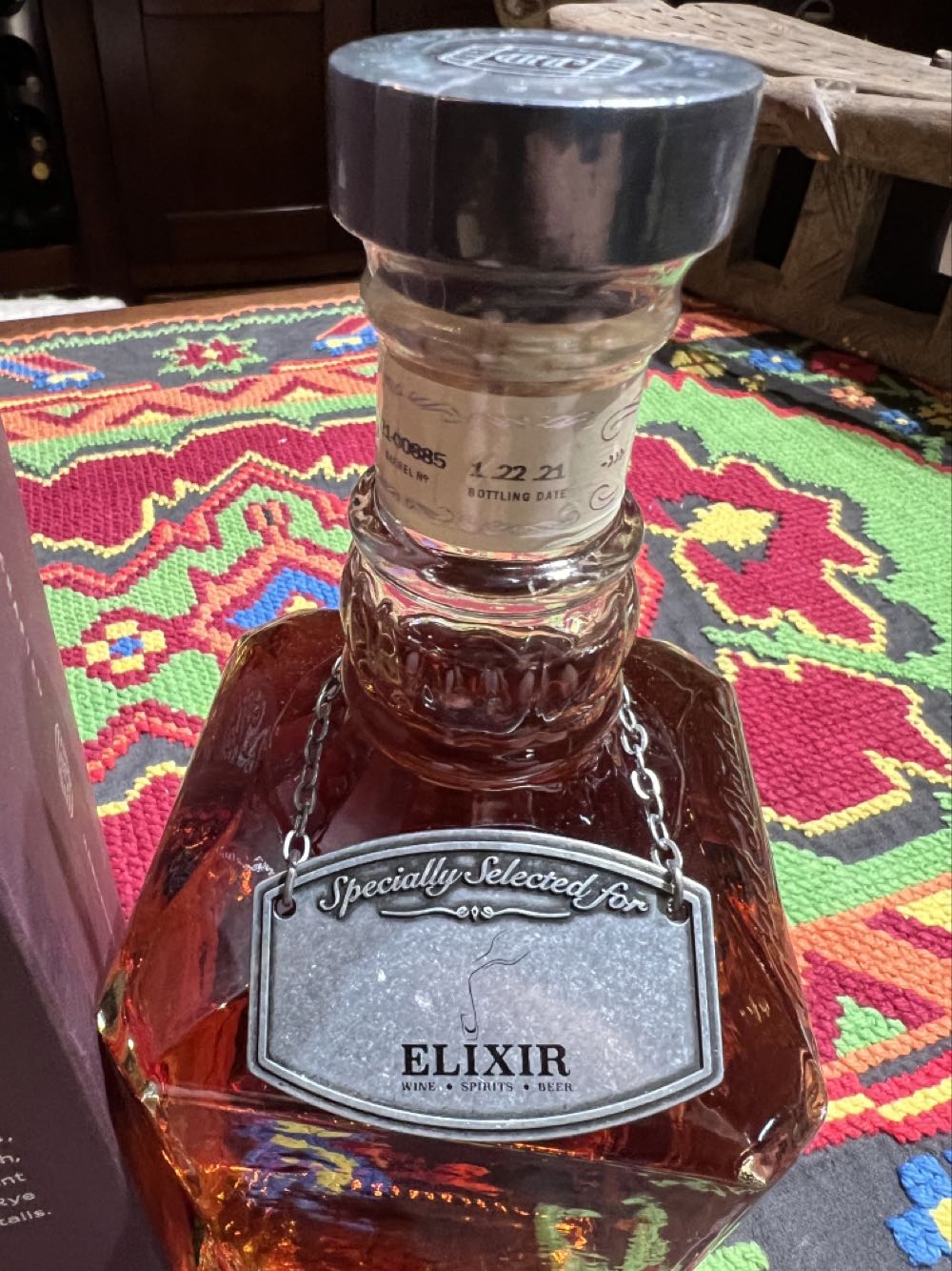 Elixir SB Rye 2021 - Jack Daniel’s Distillery, Lynchburg, TN (750 mL) alcohol collectible - Main Image 4