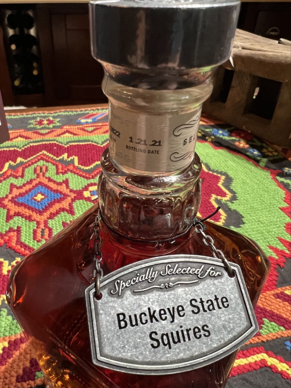 Buckeye State Squires SB 2021 - Jack Daniel’s Distillery, Lynchburg, TN (750 mL) alcohol collectible - Main Image 4