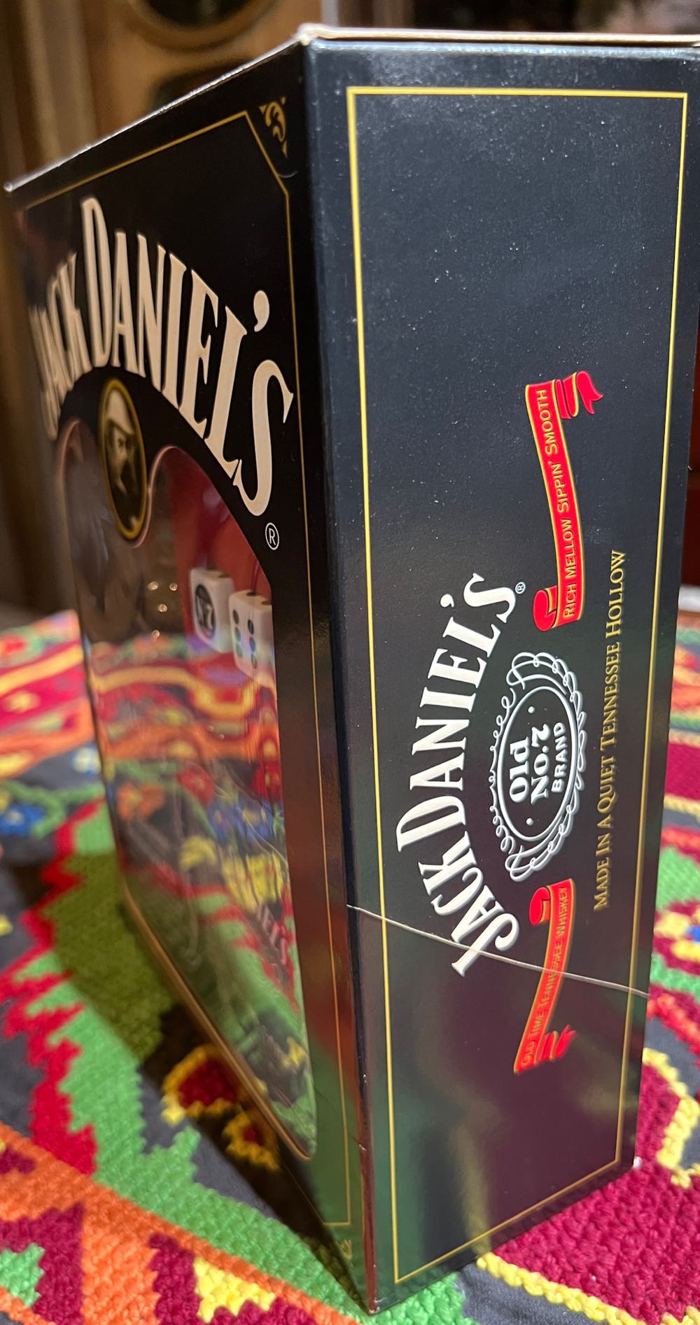 Set Black Label With Dice And Cards - Jack Daniel’s Distillery, Lynchburg, TN (375 mL) alcohol collectible - Main Image 3