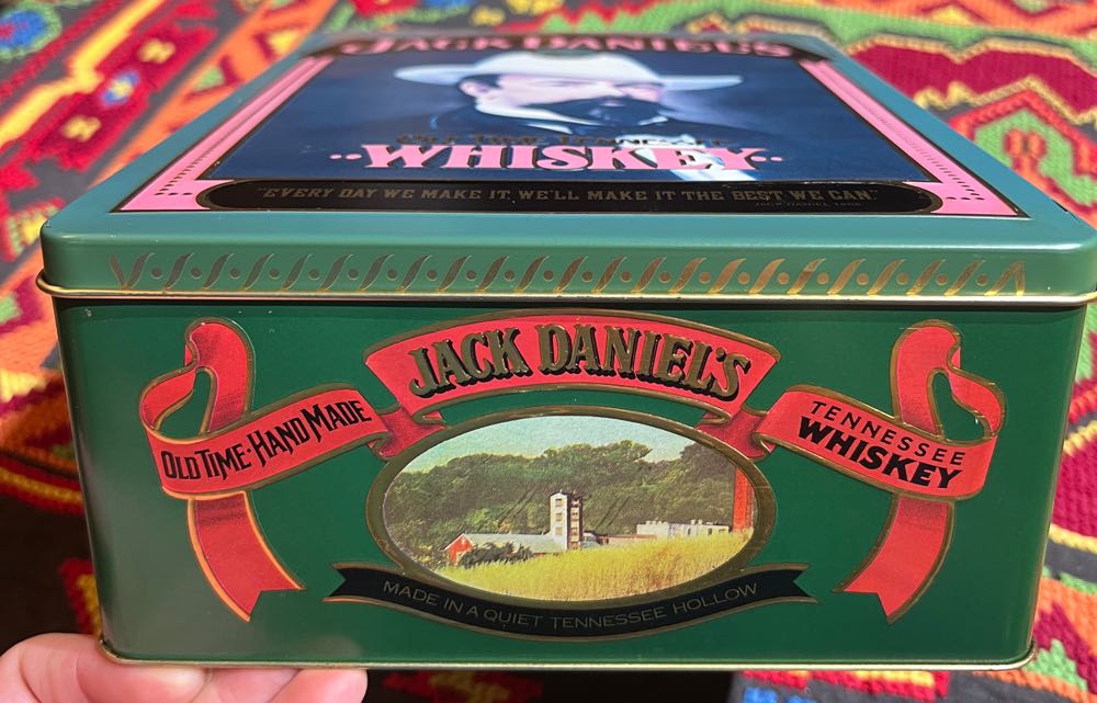 Tin Double Black Label And Buble Glasses - Jack Daniel’s Distillery, Lynchburg, TN (750 mL) alcohol collectible - Main Image 4