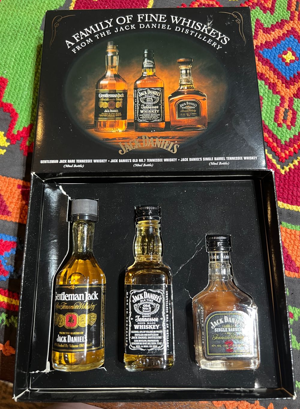 Set A Family Of Fine Whiskeys Gen 2 - Jack Daniel’s Distillery, Lynchburg, TN (50 mL) alcohol collectible - Main Image 3