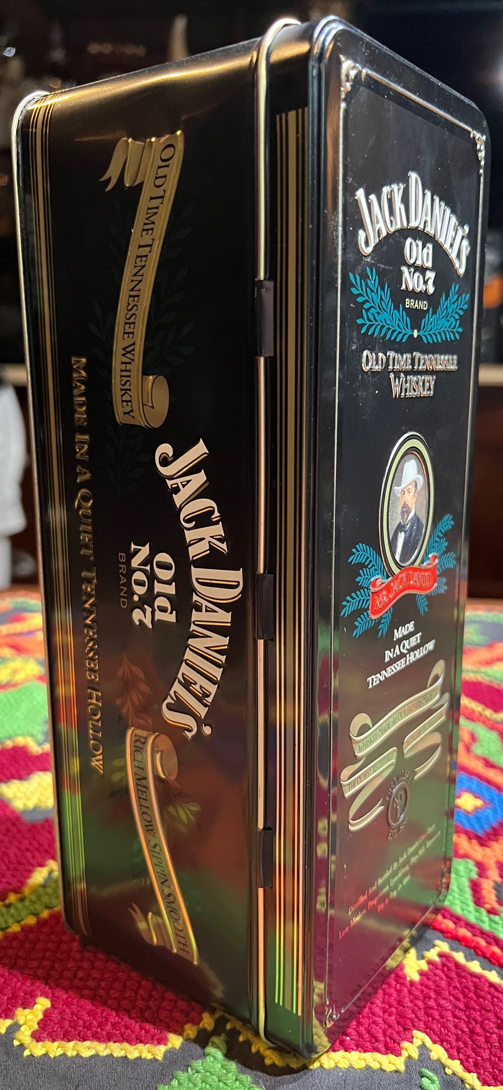 Tin Single Black Label (1996 Maybe) - Jack Daniel’s Distillery, Lynchburg, TN (750 mL) alcohol collectible - Main Image 2