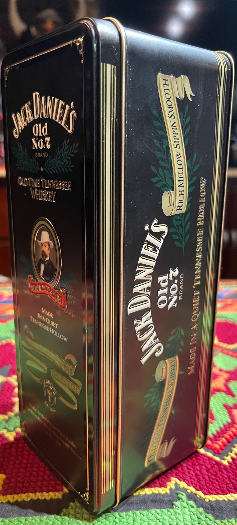 Tin Single Black Label (1996 Maybe) - Jack Daniel’s Distillery, Lynchburg, TN (750 mL) alcohol collectible - Main Image 3