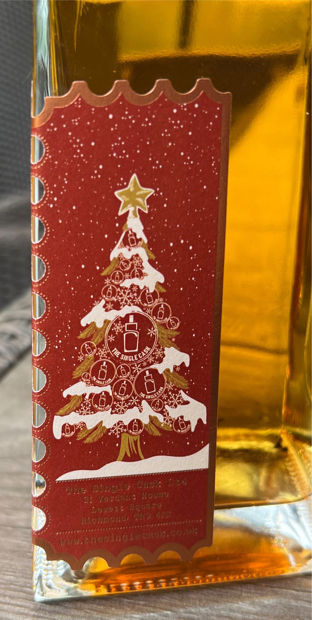 Blackened 72 Seasons Limited Edition - Sweet Amber Distilling Co. (750 mL) alcohol collectible [Barcode 736040007456] - Main Image 2