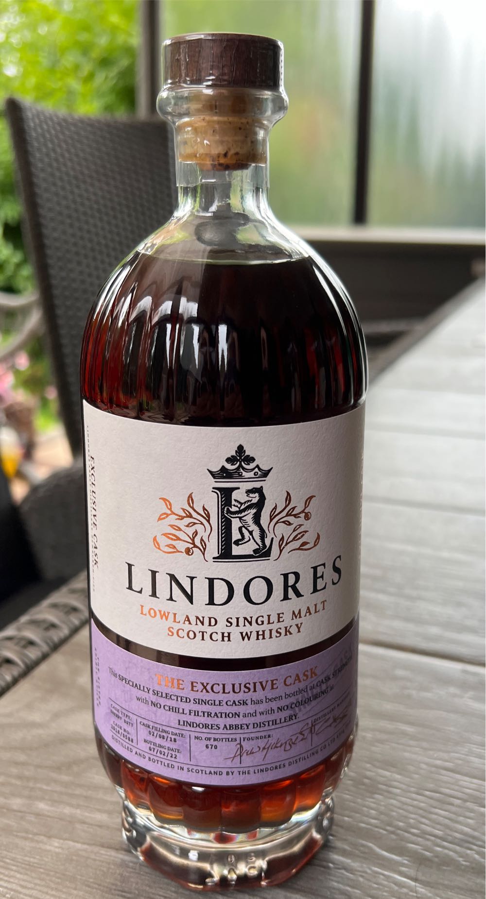 Blended Scotch Whisky 20 Years Batch 3