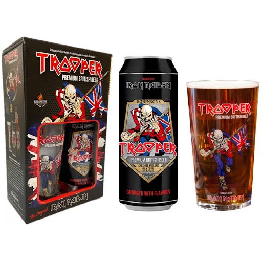 Trooper - Premium British Beer - Robinsons alcohol collectible [Barcode 7898648690775] - Main Image 2