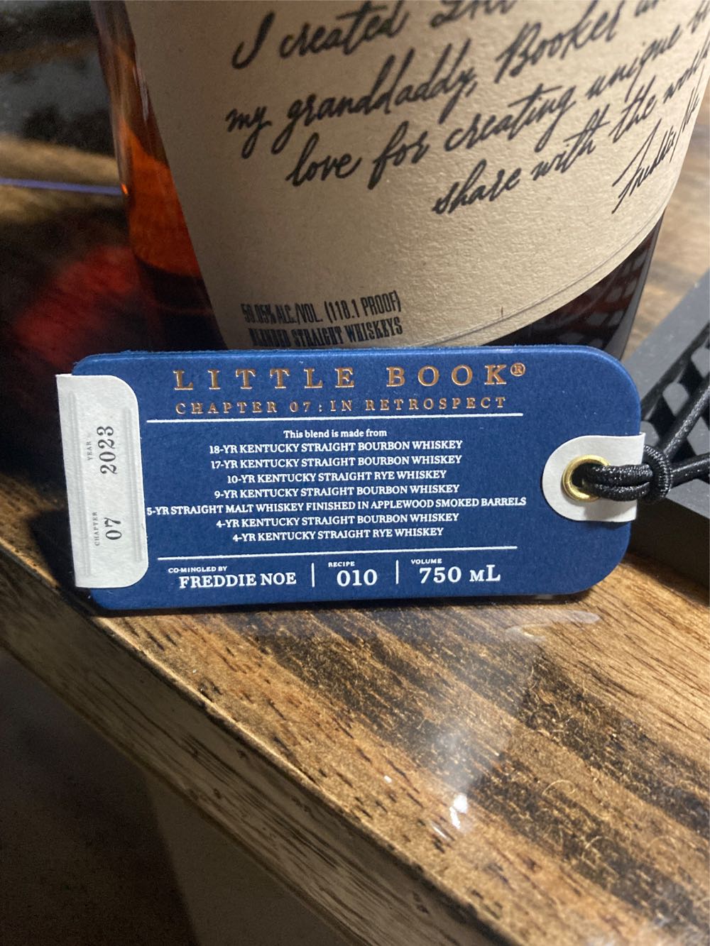 Little Book Chapter 9 “None for Granted” - James B Beam Distilling Co (750 mL) alcohol collectible [Barcode 080686004370] - Main Image 2
