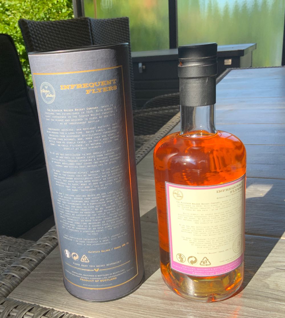Allt-A-Bhainne 14 Years - Infrequent Flyers (700 mL) alcohol collectible - Main Image 2