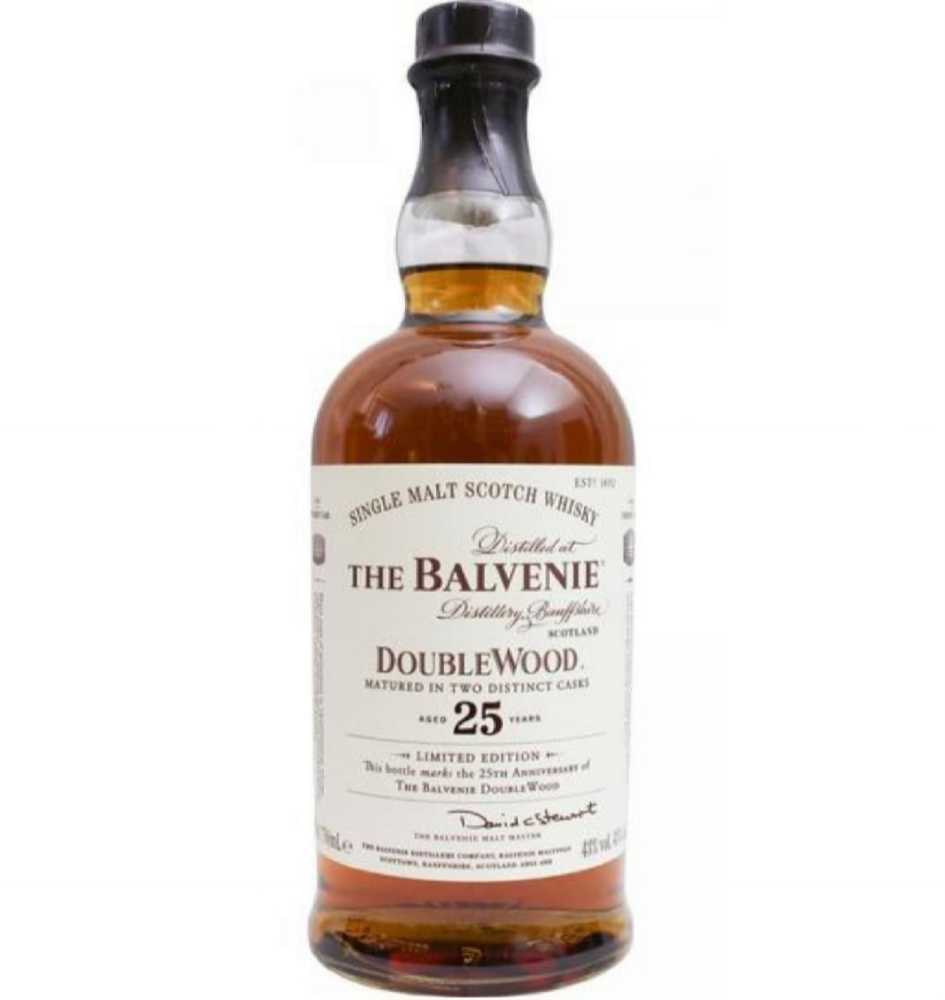 The Balvenie: DoubleWood - 25 Year Old - Limited Edition - The Balvenie (750 mL) alcohol collectible - Main Image 4
