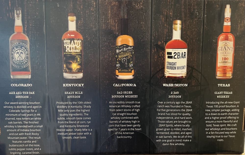 Axe and the Oak Bourbon - Axe And The Oak Distillary (375 mL) alcohol collectible [Barcode 850017186194] - Main Image 4