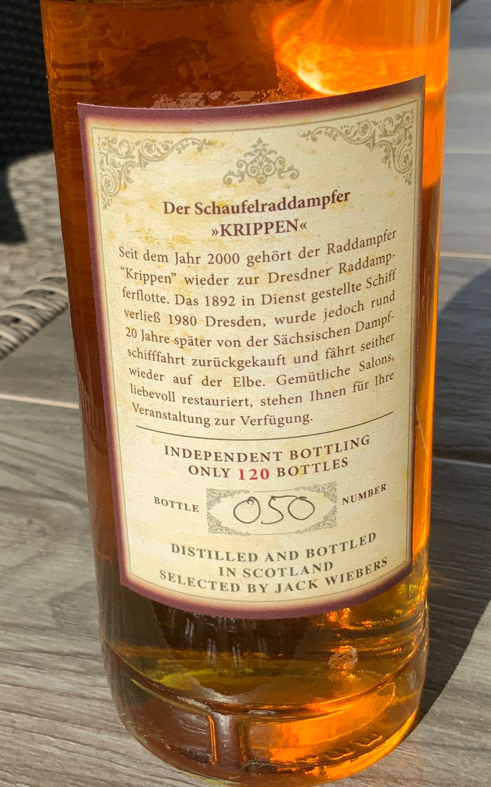 Ardbeg 12 Years The Old Paddle Steamers - Jack Wiebers (700 mL) alcohol collectible - Main Image 2