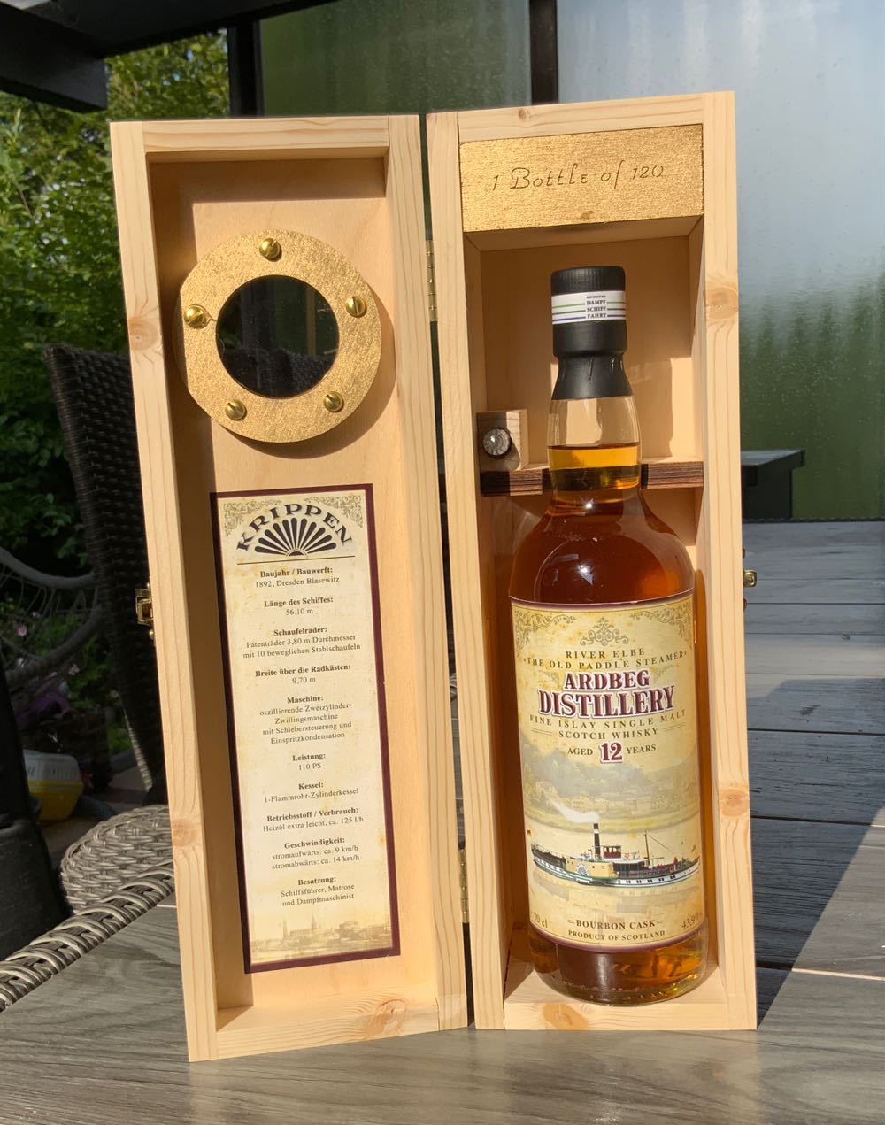 Ardbeg 12 Years The Old Paddle Steamers - Jack Wiebers (700 mL) alcohol collectible - Main Image 4