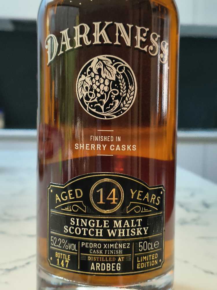 Ardbeg 14 Darkness - Islay (500 mL) alcohol collectible - Main Image 2