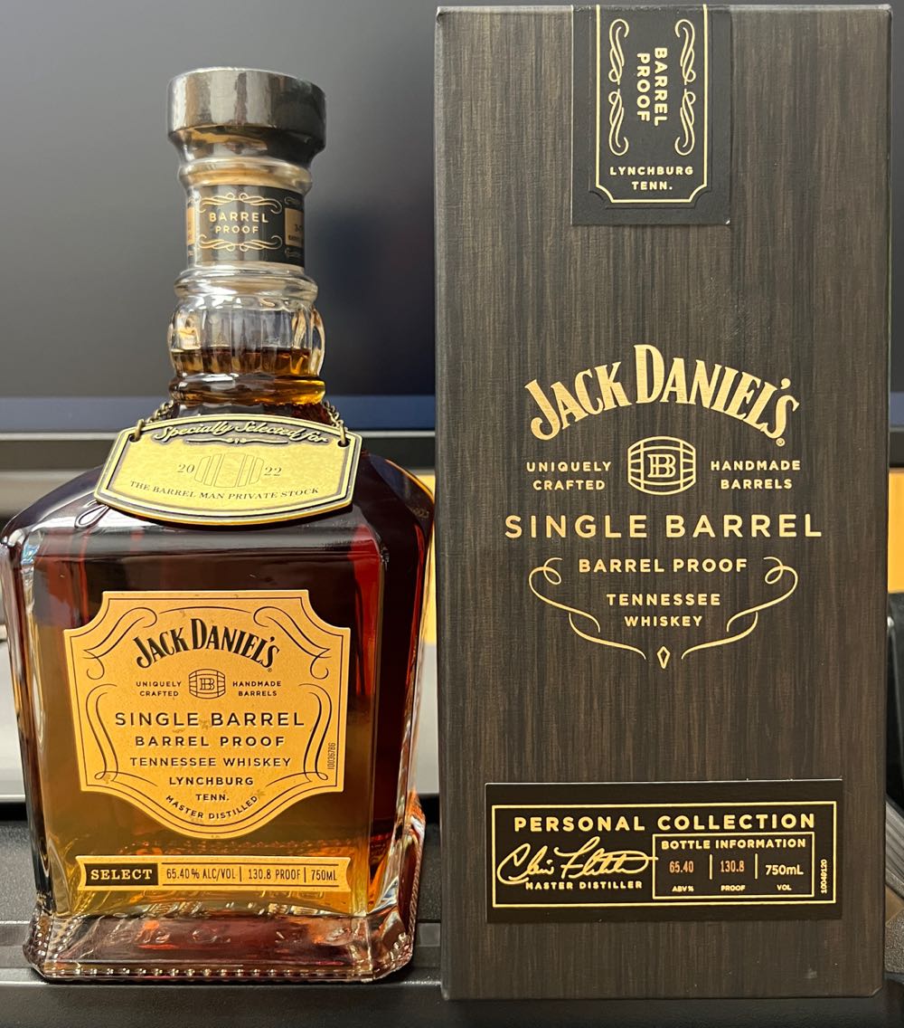 The Barrel Man Private Stock 2022 - Jack Daniel’s Distillery, Lynchburg, TN (750 mL) alcohol collectible - Main Image 2