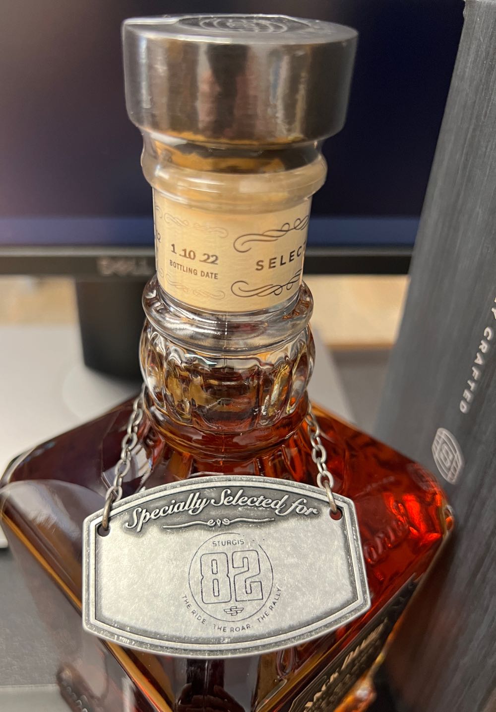 Sturgis Motorcycle Rally “82” -1 2022 - Jack Daniel’s Distillery, Lynchburg, TN (750 mL) alcohol collectible - Main Image 4