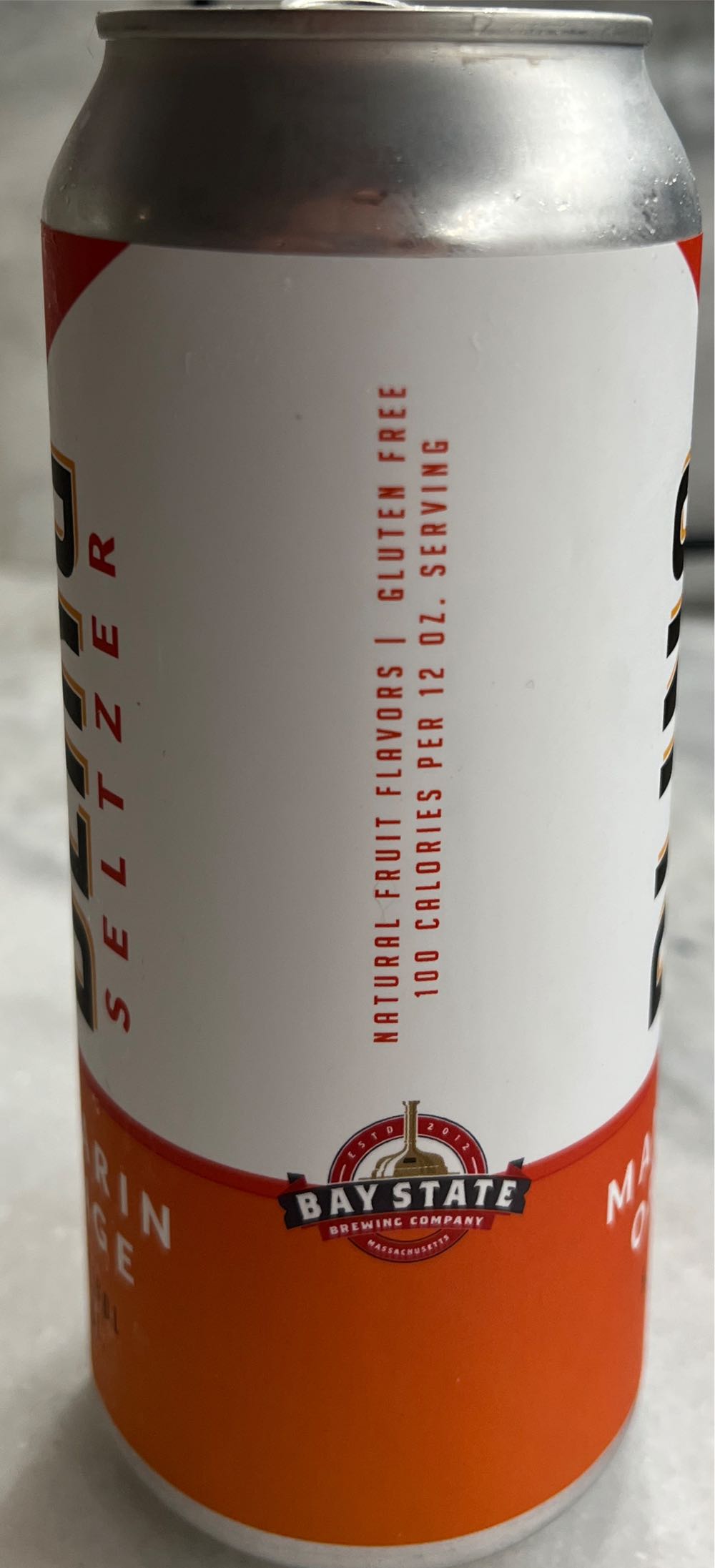 Mandarin Orange - Bay State Brewing Company alcohol collectible - Main Image 2