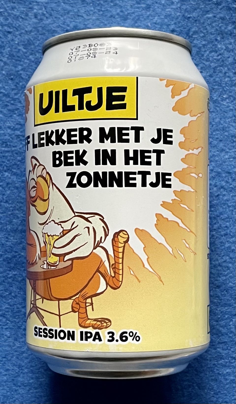 Ff Lekker Met Je Bek In Het Zonnetje - Uiltje Brewing Company (330 mL) alcohol collectible [Barcode 8720618804679] - Main Image 2