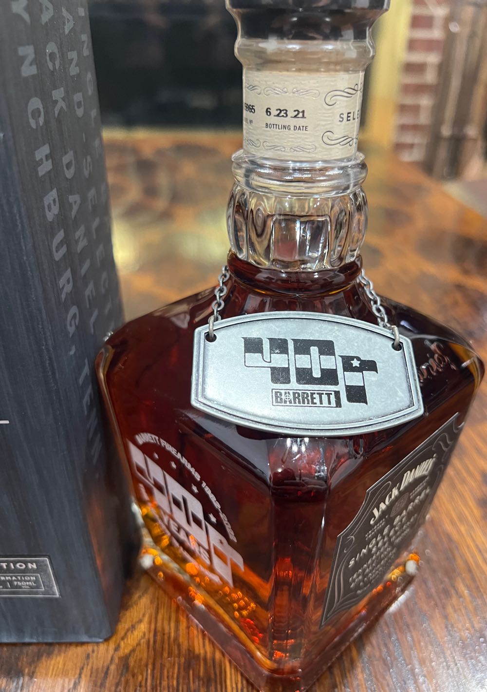 0 40 Years Barrett 2021 - Jack Daniel’s Distillery, Lynchburg, TN (750 mL) alcohol collectible - Main Image 3