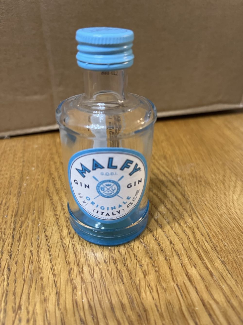 Malfy Originale Gin 50ml Library Mini - Malfy (50 mL) alcohol collectible [Barcode 853222006196] - Main Image 2