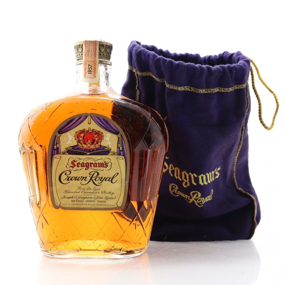 Crown Royal Seagram’s - Crown Royal Company (750 mL) alcohol collectible - Main Image 2