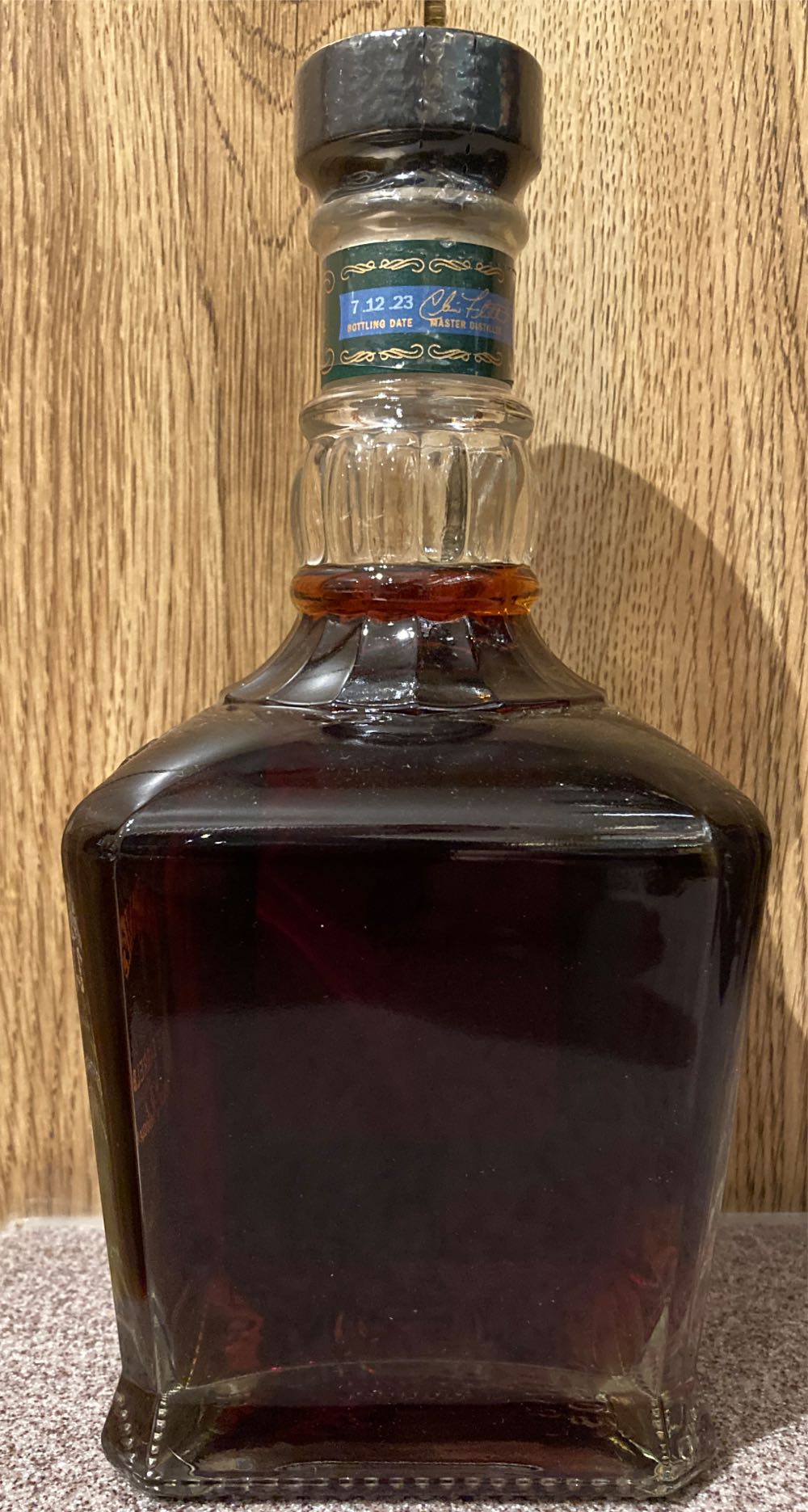 Jack Daniel’s Twice Barreled Heritage Rye - Jack Daniel’s Distillery, Lynchburg, TN (700 mL) alcohol collectible [Barcode 082184007068] - Main Image 4