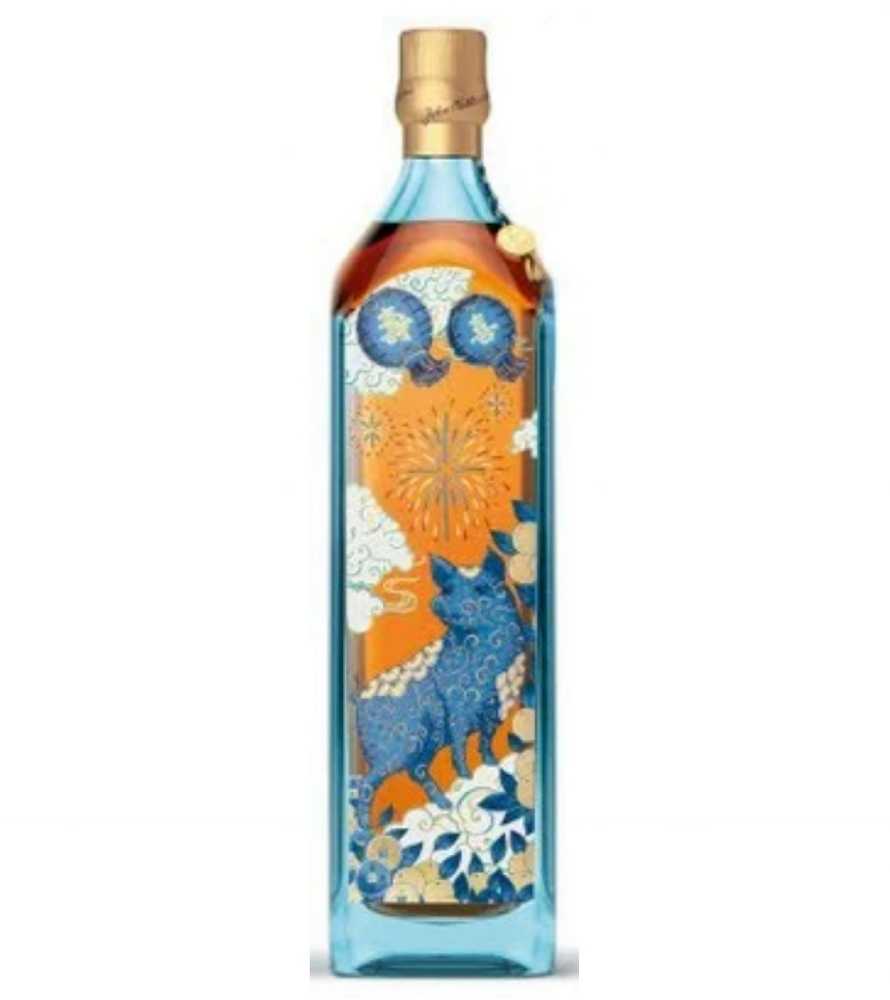 Johnnie Walker Blue Label Year of the Pig - Johnny Walker & Sons (750 mL) alcohol collectible [Barcode 088076183186] - Main Image 3